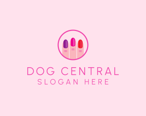 Manicure Nail Spa logo design