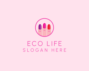 Manicure Nail Spa logo design