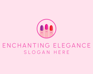 Manicure Nail Spa logo design