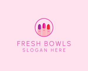 Manicure Nail Spa logo design