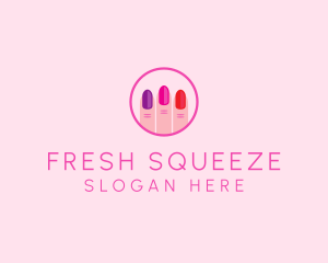 Manicure Nail Spa logo design