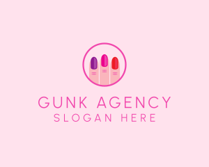 Manicure Nail Spa logo design