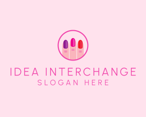 Manicure Nail Spa logo design