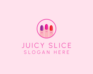 Manicure Nail Spa logo design