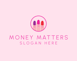 Manicure Nail Spa logo design