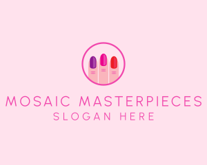 Manicure Nail Spa logo design