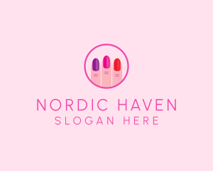 Manicure Nail Spa logo design