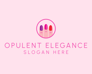 Manicure Nail Spa logo design