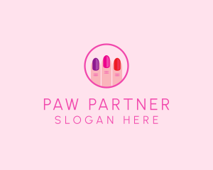 Manicure Nail Spa logo design