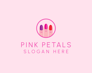 Manicure Nail Spa logo design