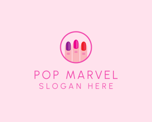 Manicure Nail Spa logo design