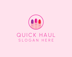 Manicure Nail Spa logo design