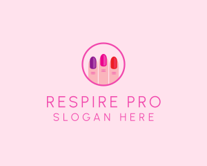 Manicure Nail Spa logo design