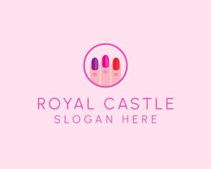 Manicure Nail Spa logo design