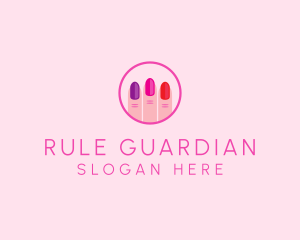 Manicure Nail Spa logo design