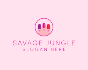 Manicure Nail Spa logo design