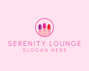 Manicure Nail Spa logo design