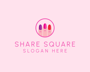 Manicure Nail Spa logo design