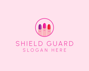 Manicure Nail Spa logo design