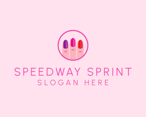 Manicure Nail Spa logo design