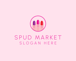 Manicure Nail Spa logo design