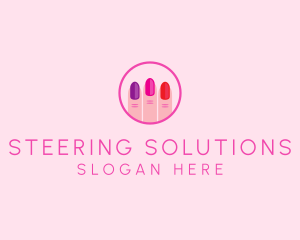 Manicure Nail Spa logo design