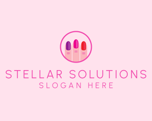 Manicure Nail Spa logo design