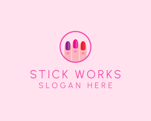 Manicure Nail Spa logo design