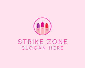 Manicure Nail Spa logo design