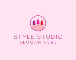 Manicure Nail Spa logo design