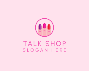 Manicure Nail Spa logo design