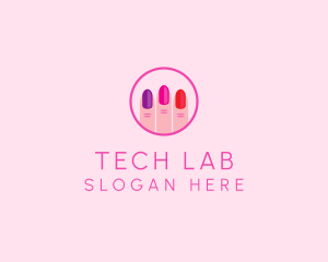 Manicure Nail Spa logo design