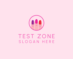 Manicure Nail Spa logo design