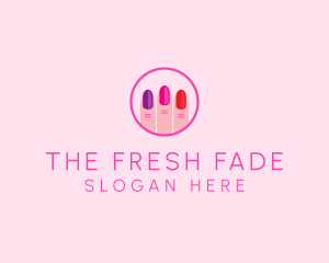 Manicure Nail Spa logo design