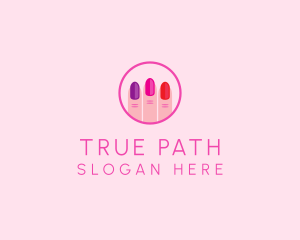 Manicure Nail Spa logo design