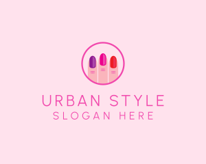 Manicure Nail Spa logo design