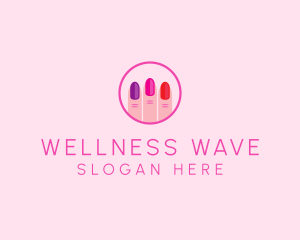 Manicure Nail Spa logo design