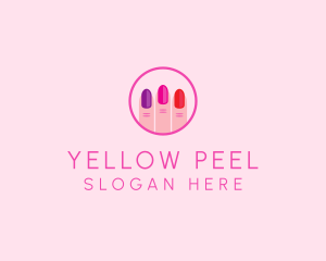 Manicure Nail Spa logo design