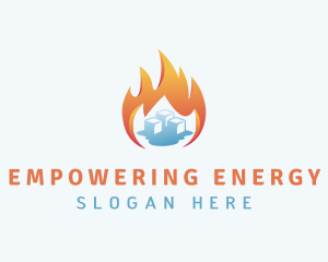 Fire Ice Energy logo design