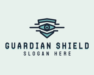 Blue Eye Shield logo design