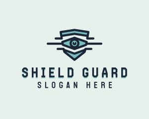 Blue Eye Shield logo design