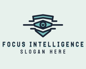 Blue Visual Eye logo