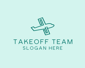 Airplane Travel Tour logo