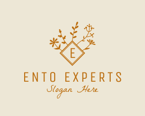 Autumn Floral Organic Florist Logo