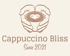 Heart Cappuccino Drink logo