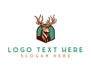 Deer Elk Wildlife  logo