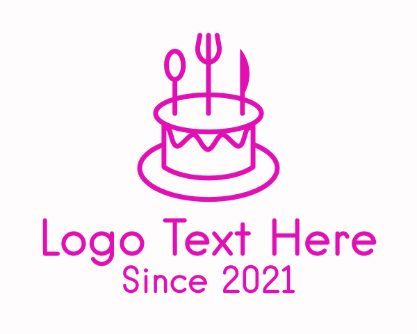 Cake Design logo example 3