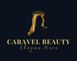 Royal Beauty Woman logo design