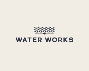 Wave Water Business logo design