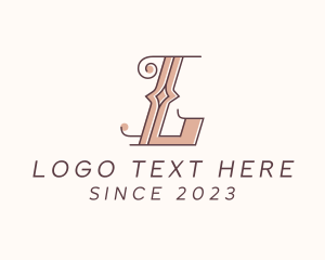 Typography - Retro Diamond Business logo design